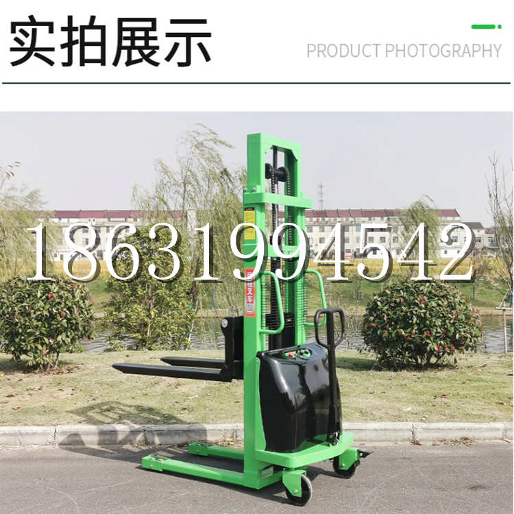 建邺区电动叉车堆高车液压铲车电瓶1吨2吨站驾步行式小型全自动叉车